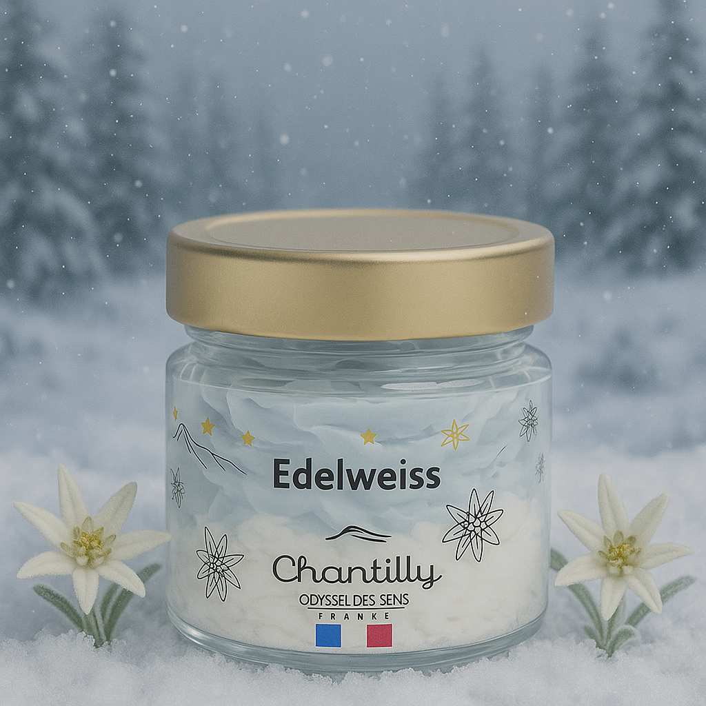 BOUGIE CHANTILLY GOURMANDE - EDELWEISS