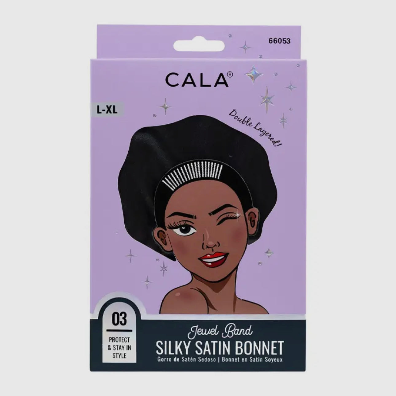 BONNET EN SATIN