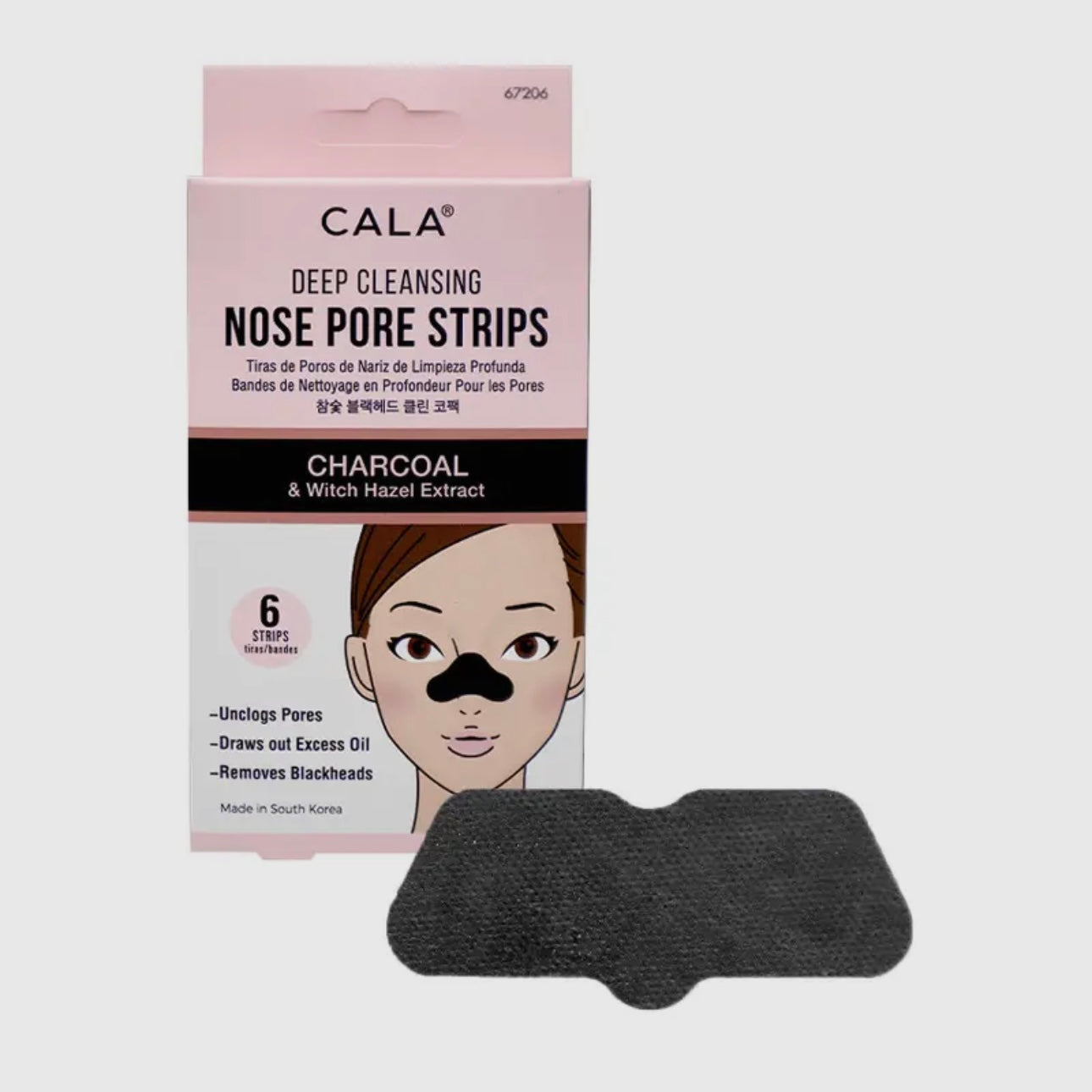 BANDES EN CHARBON PORES NASEAUX
