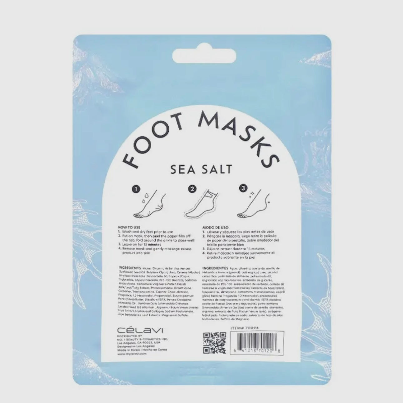 MASQUE POUR LES PIEDS