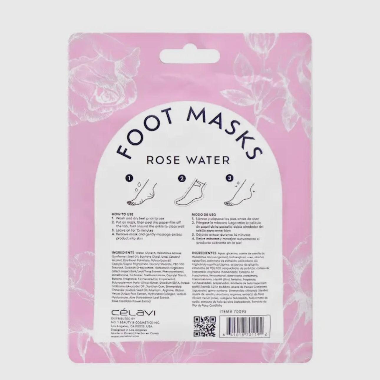 MASQUE POUR LES PIEDS