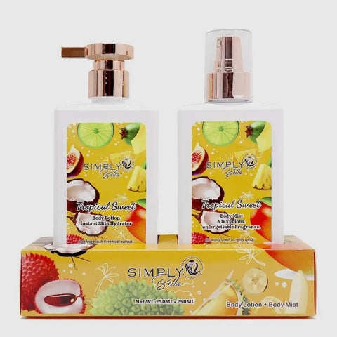 COFFRET LOTION CORPS + BRUME TROPICAL