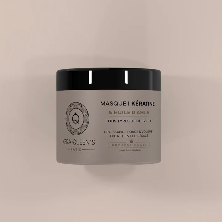 MASQUE KÉRATINE & HUILE D'AMLA - CROISSANCE & ENTRETIEN LISSAGE