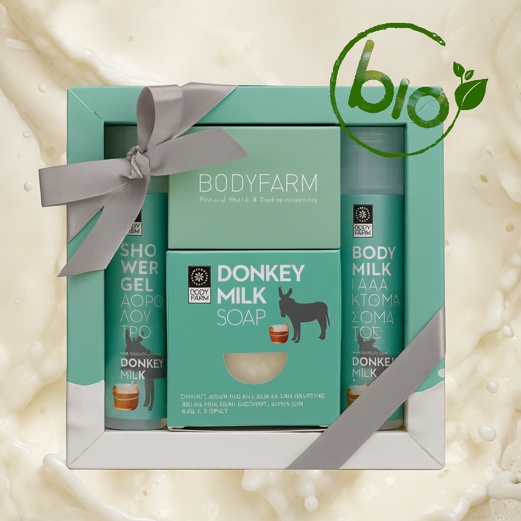 COFFRET AU LAIT D'ÂNESSE - 3 PIÈCES