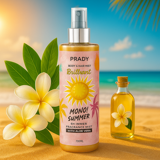 BRUME PARFUMÉE & PAILLETÉE CORPS/CHEVEUX - MONOï