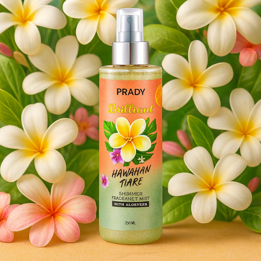 BRUME PARFUMÉE & PAILLETÉE CORPS/CHEVEUX - FLEUR DE TIARÉ