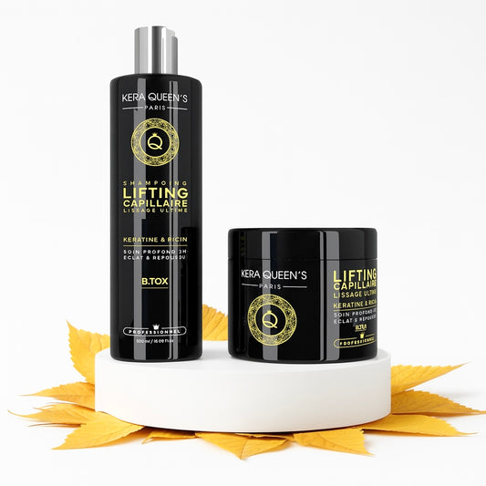 ROUTINE COMPLÈTE - LIFTING KÉRATINE & RICIN POUSSE DE CHEVEUX