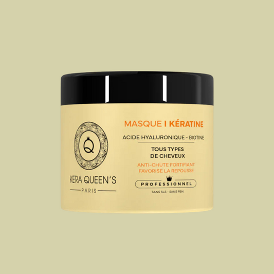 MASQUE KÉRATINE & BIOTINE - CHEVEUX SECS & CASSANT
