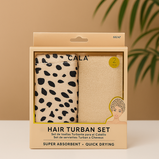 TURBANS MICROFIBRE CHEVEUX