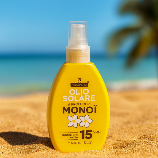 HUILE SOLAIRE - PARFUM MONOÏ SPF 15