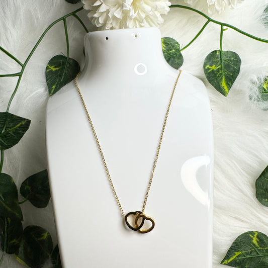 COLLIER DOUBLE COEUR