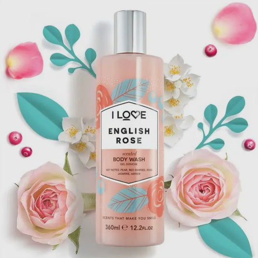 GEL DOUCHE À LA ROSE ANGLAISE