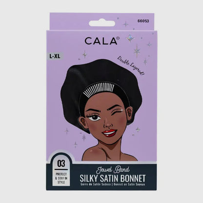 BONNET EN SATIN