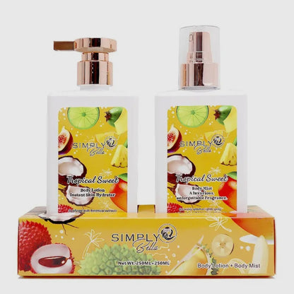 COFFRET LOTION CORPS + BRUME TROPICAL