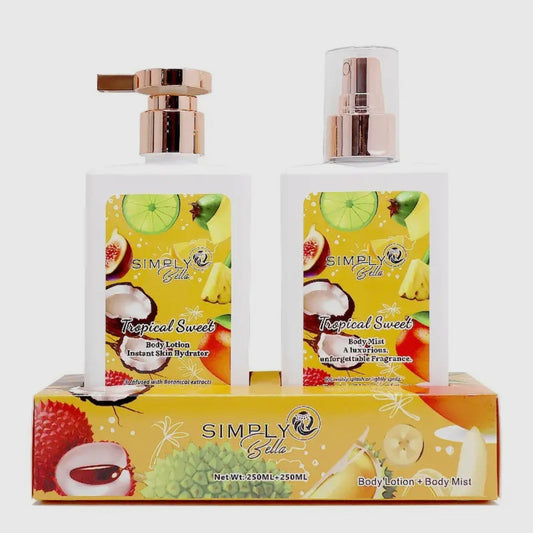 COFFRET LOTION CORPS + BRUME TROPICAL