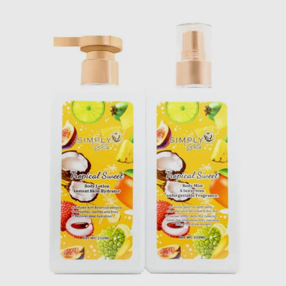 COFFRET LOTION CORPS + BRUME TROPICAL