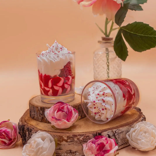 MINI BOUGIE GOURMANDE - FRAISE DES BOIS