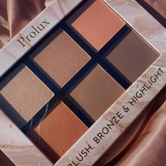 PALETTE BLUSHS + BRONZERS + ILLUMINATEURS
