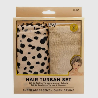 TURBANS MICROFIBRE CHEVEUX